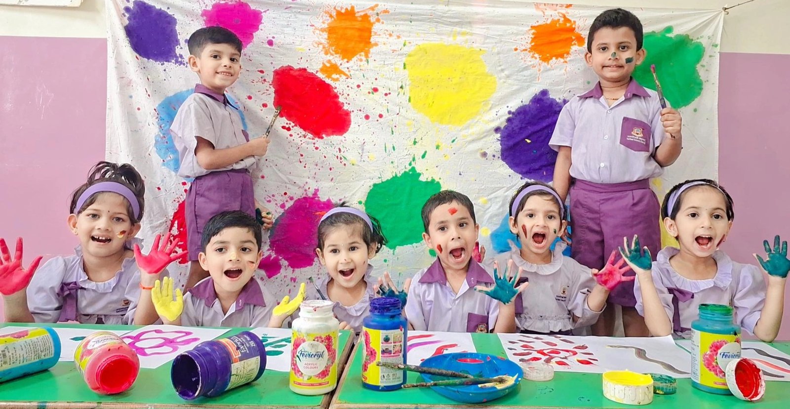 Foundational Stage students at Sarhad School CBSE Katraj Pune