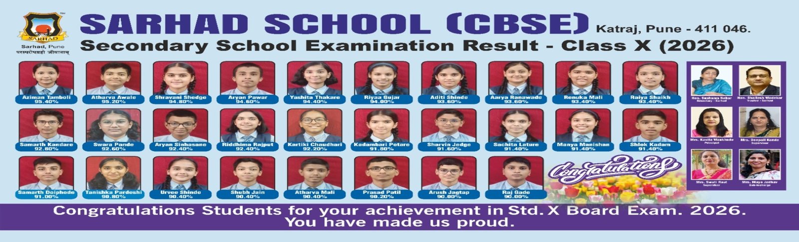 Sarhad School CBSE Katraj Pune